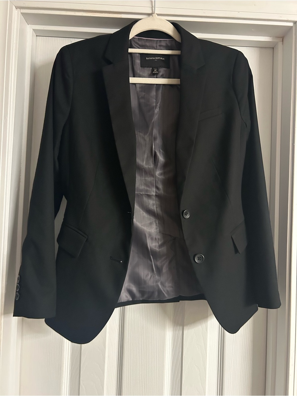 Banana Republic Black Tailored Blazer